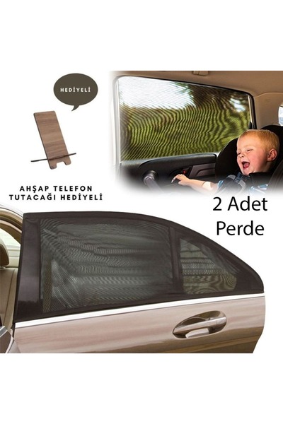 Ankaflex 2 Adet Araba Yan Cam Güneşlik Oto Güneşlik Araba Yan Cam Perdesi Ann...