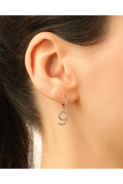 Lekka Design VIP Series Steel Luxury Small G Letter Earrings