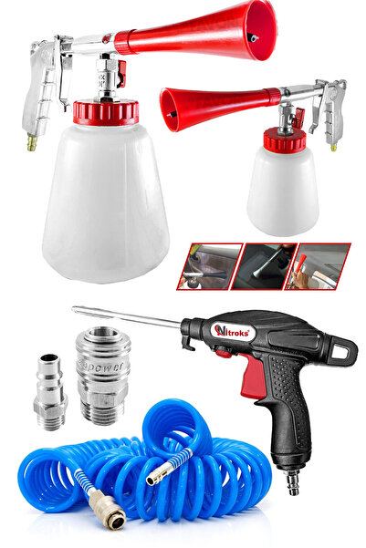 PROXTECH Ras Tornador Detaylı Temizlik Tabancası ve Oto Kuaför Tabanacası Spr...