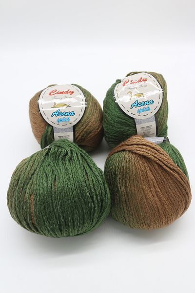Hobimos 4 τμχ Cindy Wool Blended Acrylic Cardigan - Πουλόβερ - Φουλάρι - Κλωστή Beanie