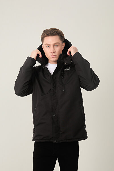 DOXGER Водо- и ветроустойчиво мъжко палто със сменяема качулка