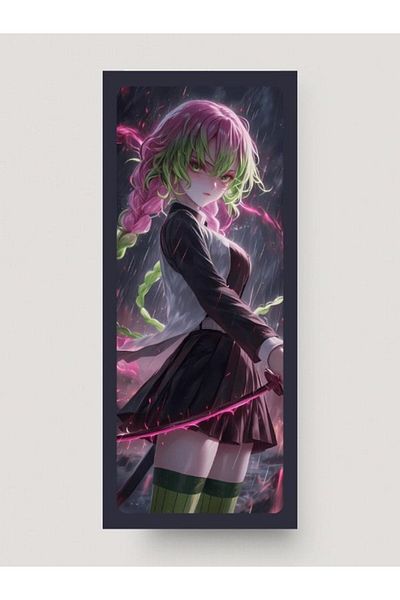 ZNC Demon Slayer - Αδιάβροχος σελιδοδείκτης για τους λάτρεις των Anime, (1 τεμάχιο)