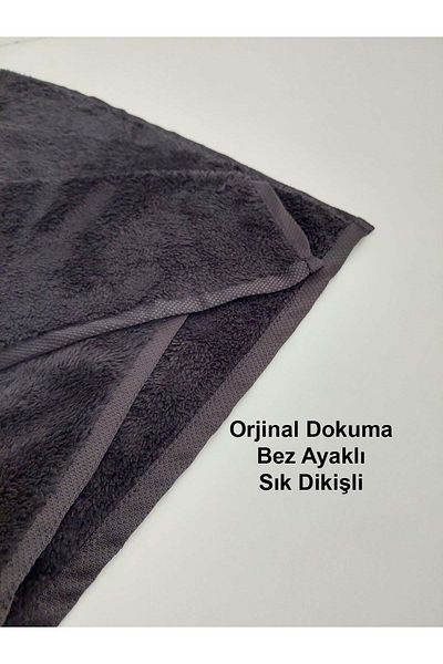 Mef Collection Black Microfiber 50X90 cm Hairdressing Towel - Dye-Proof, Set of 3