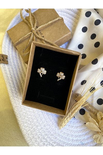 Lekka Design Heart Clover Non-Tarnish Luxury Women's Steel Earrings