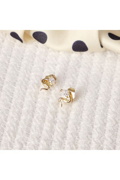 Lekka Design Comet Triangle Anti-Tarnish Steel Luxury Women's Earrings
