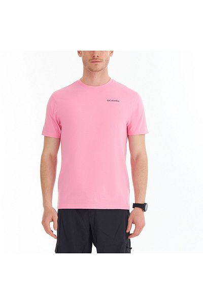 Columbia Ανδρικό κοντομάνικο μπλουζάκι Csc Basic Slogo Brushed
