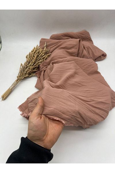 Kumaş Sevdası Φόρεμα με τσιμπημένο κρεπ που δεν ρυτίζει - ΠΛΑΤΟΣ 150CM, Μεταβατικό, Μείγμα βαμβακιού-πολυαμιδίου