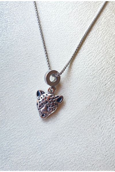 Lekka Design Panther Anti-Tarnish Steel Men's Necklace