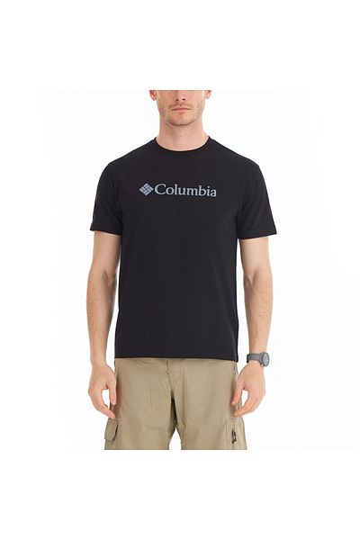 Columbia Tricou cu mânecă scurtă pentru bărbați - Csc Basic, Big Logo Brushed