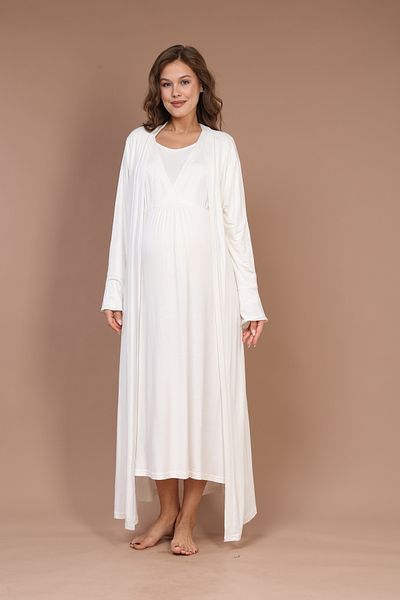Rimel Homewear Set cămașă de noapte de maternitate simplă la două piept