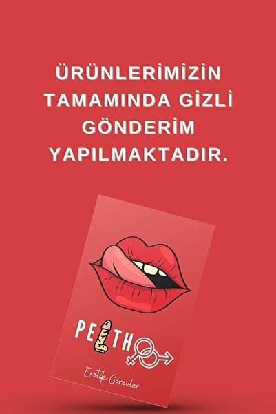 Peitho Fantezi Set Peitho Erotik Görevler,Oyun kartları ve Pozisyon Görselli Fantezi Kamasutra Zar