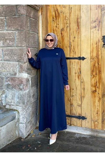 ELYTA Seasonal Hijab Dress Knitted Fabric Self-Striped