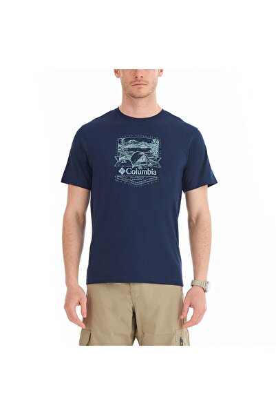Columbia Ανδρικό κοντομάνικο μπλουζάκι Csc Lakeside Badge