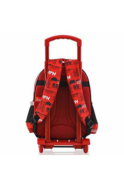 Otto 5085 CARS - حقيبة المدرسة الابتدائية Salto Rocket R مع ممسحة