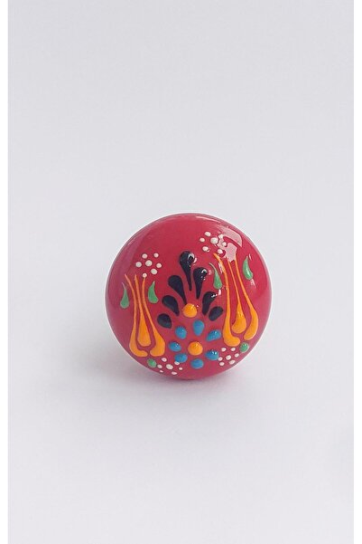 Lilys Seramik Kırmızı Başlıklı Zeytinyağı Şişesine Uygun Mantar Kapak Tıpa (28MMX18MM H40MM)