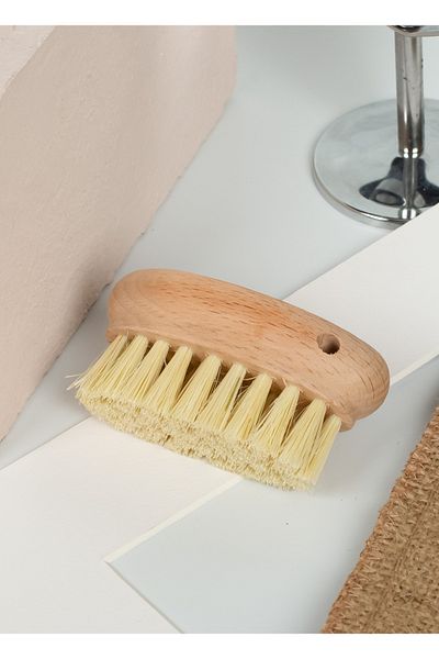 Efsoon Organics Vegetable Fruit Washing Brush Hard Bristle Cleaning Brush