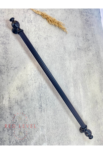 Red Level Hitit 320 mm Mâner metalic modern negru Modele de lux Country Bucătărie Dulap Sertar Mâner de mobilier