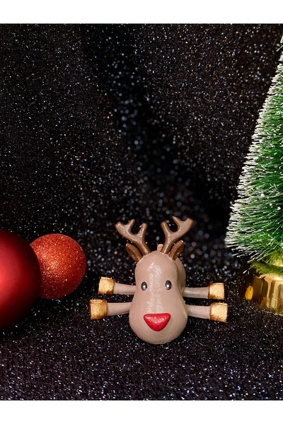 nucico. Christmas Deer Tree Ornament