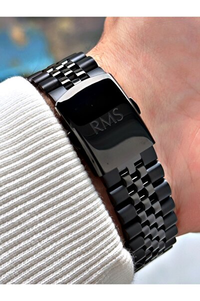 Romanson Özel Tasarım 5 Atm Su Geçirmez Çelik Kordon Çelik Kasa Erkek Kol Saati