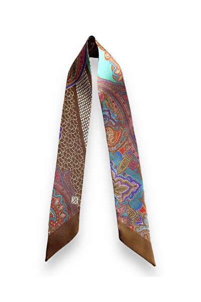 Mudita Ipek Twilly -silk Tales - Karamel - 5cm X 80cm