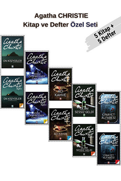 Altın Kitaplar Doğu Ekspresinde Cinayet, On Kişiydiler, Acı Kahve, Ölüm Sessi...