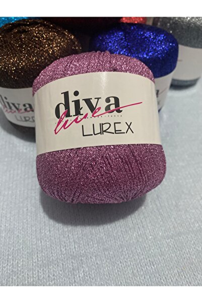 HOBİ Diva simli ip 25 gram 160 mt  04 -1 adet