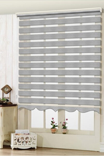 YS PERDE TASARIM Modern Ev, Ofis Bambu Zebra Stor Perde Alüminyum Kasalı Yüks...