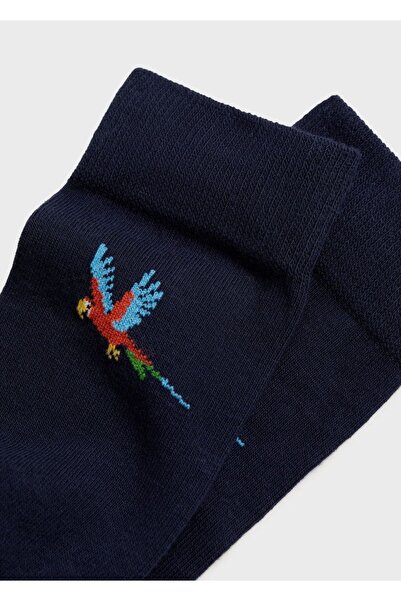 MANGO Man Baskılı koton çorap