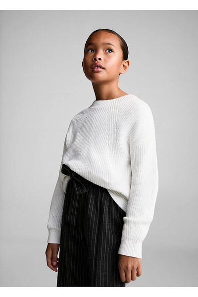 MANGO Kids Ριγέ culotte παντελόνι