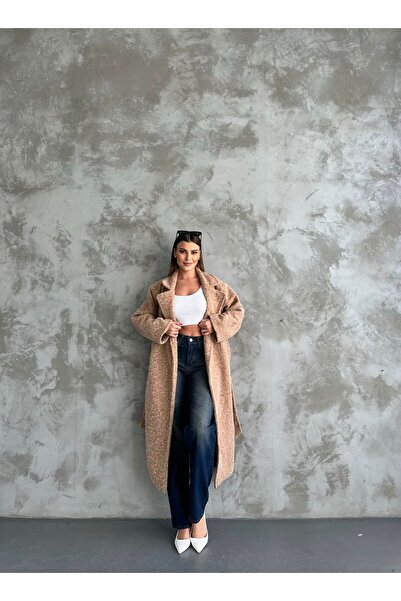 MEECY ΜΑΛΛΙΝΟ ΚΡΑΓΑΛΙ ΥΦΑΣΜΑ PİNTEREST ΠΑΛΤΟ ΜΕ ΖΩΝΗ