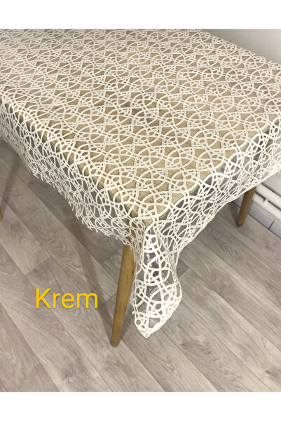 Blue Home LUX Dantel Görünümlü Silinebilir  Kaymaz  Sıvı Geçirmez  Deliksiz  ...