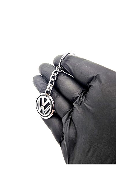 BsElektronik VW Yeni Tasarım Siyah Metal Anahtarlık - Volkswagen Uyumlu Metal Anahtarlık