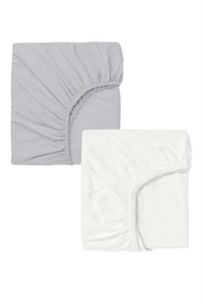 COTENCONCEPT 2 Adet 65 X 95 X 10 Cm Anne Yanı Lastikli Penye Kumaş Bebek Çarşafı