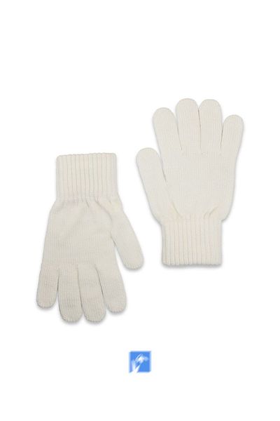 Kardelen Butik Denizli New Autumn and Winter, Solid Color Windproof Acrylic Gloves for Adult