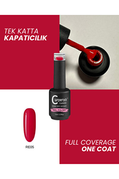 Curperyo 15 ml Kalıcı Oje Re05