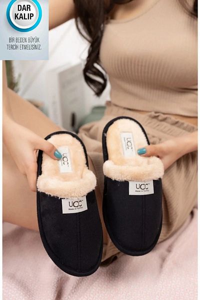 Mater Ayakkabı Unisex Μάλλινες Χειμερινές Παντόφλες