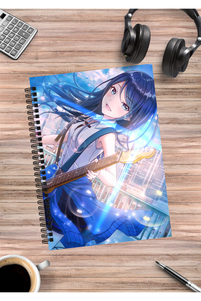 mertfigur Caiet A5 în spirală Project Sekai Ichika Hoshina Anime