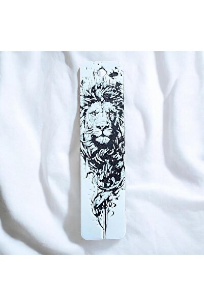 AlaSwan Lion Themed Tassel Bookmark - Bookmark - Add Elegance to Your Books!