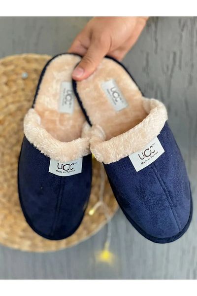 Mater Ayakkabı Χειμερινές παντόφλες UCC Unisex με μαλλί εσωτερικά