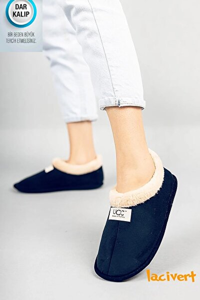Mater Ayakkabı UCC Унісекс Зимові капці з вовняною підкладкою