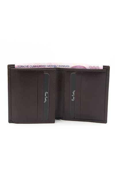 Pierre Cardin Brown Leather Men's Wallet 2016