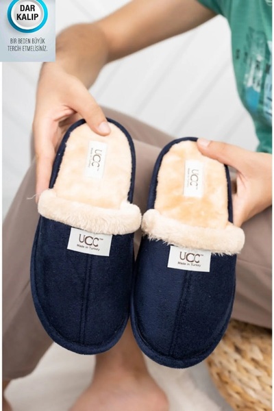 Mater Ayakkabı Unisex Μάλλινες Χειμερινές Παντόφλες