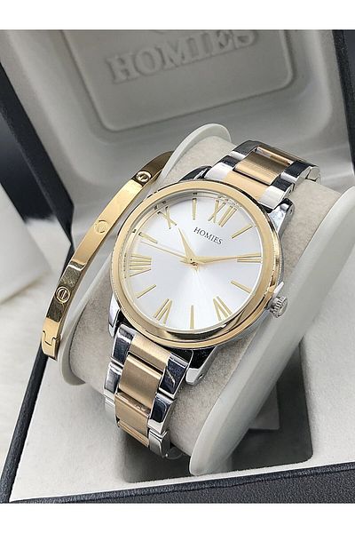 Homies New Season Steel Bracelet Wrist Watch with Gift - Hmsby- 2024121032