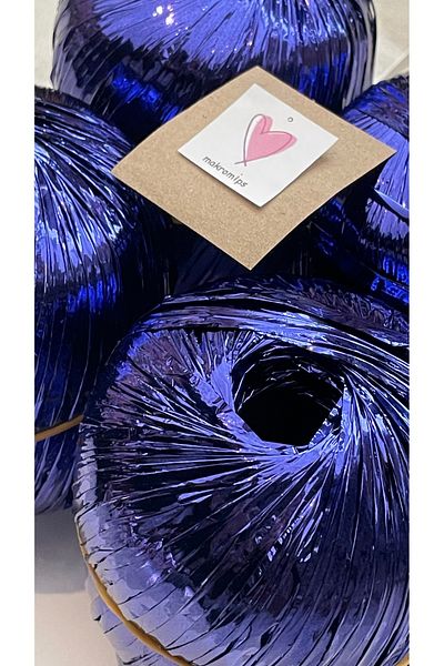 Makromİps Premium Metallic Raffia - Σετ 4 τμχ Glittery Shiny βραδινό φόρεμα από πολυεστέρα τσάντα και καπέλο