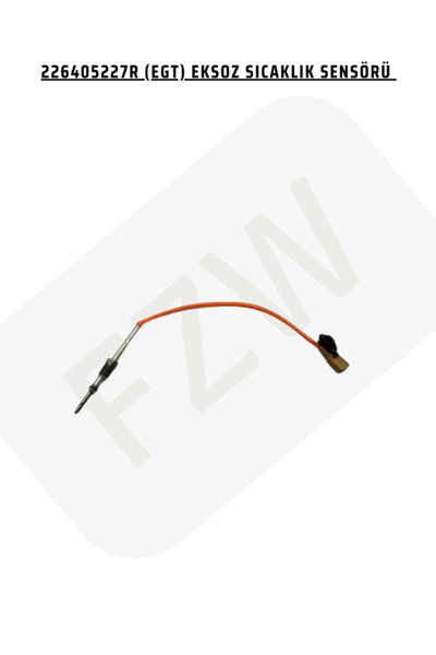 FZW 226405227R FLUENCE - CLIO IV 1.5 DCİ EGZOZ SICAKLIK SENSÖRÜ - TURBO ISI S...