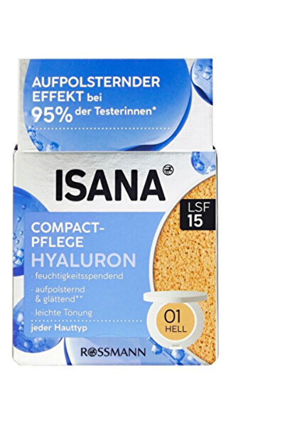 Isana Professional Isana Hyaluron Renkli Nemlendirici SPF15 No 01 15 gr