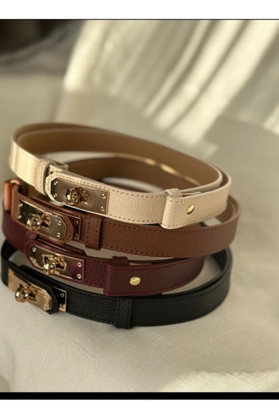 NOWVAGE ζώνη με κούμπωμα κλειδαριάς