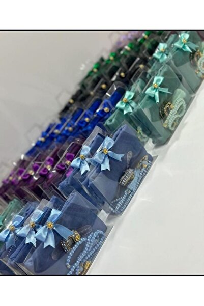 Hashim Group 10'lu Paket Kadın Umre, Hac ,Mevlüt Hediyelik Seti, Pamuk Tülben...