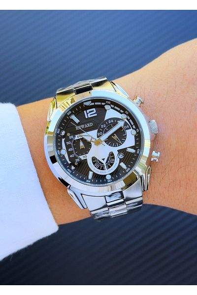 Reward A 145941   Steel Cord Men's Wrist Watch