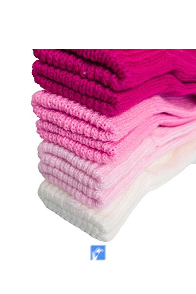 Kardelen Butik Denizli New Autumn and Winter, Solid Color Windproof Acrylic Cut Finger Gloves for Adult